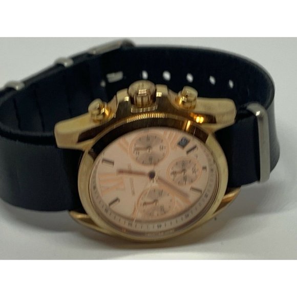 Michael Kors MK5799 Women\'s Leather Analog Rose Di main image 11